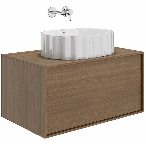 Раковина Kerama Marazzi Artbasin Conchiglia 50 CC.wb.50\WHT Белая глянцевая