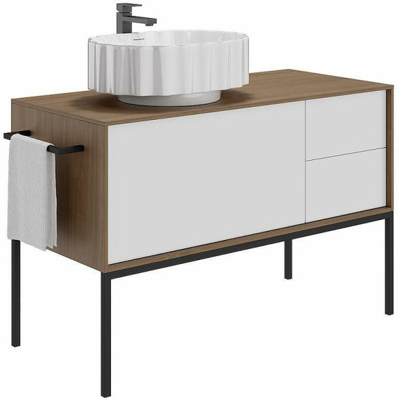 Раковина Kerama Marazzi Artbasin Conchiglia 50 CC.wb.50\WHT Белая глянцевая