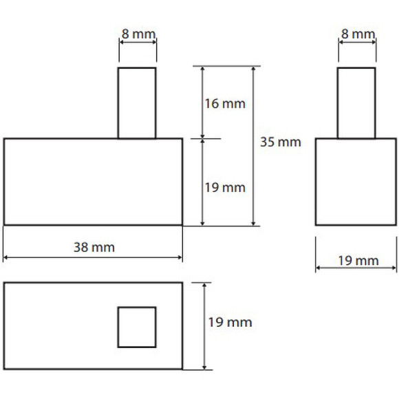 Крючок Bemeta Beta 132106132 Хром