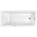 Акриловая ванна Whitecross Wave 160x80 0101.160080.100.LINENANO.CR с гидромассажем