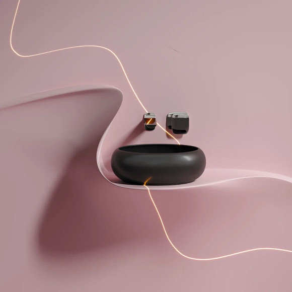 Раковина-чаша Ceramicanova Element 36 CN6050MB Черная матовая Раковина-чаша Ceramicanova Element 36 CN6050MB Черная матовая