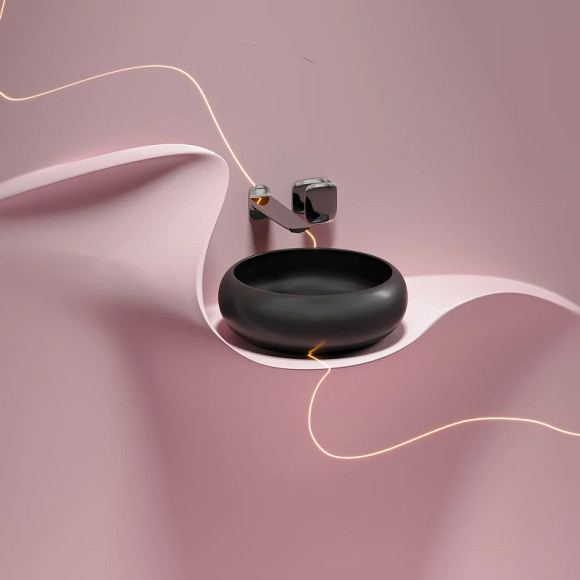 Раковина-чаша Ceramicanova Element 36 CN6050MB Черная матовая Раковина-чаша Ceramicanova Element 36 CN6050MB Черная матовая