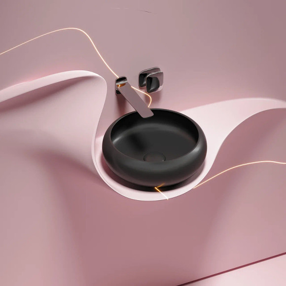 Раковина-чаша Ceramicanova Element 36 CN6050MB Черная матовая Раковина-чаша Ceramicanova Element 36 CN6050MB Черная матовая