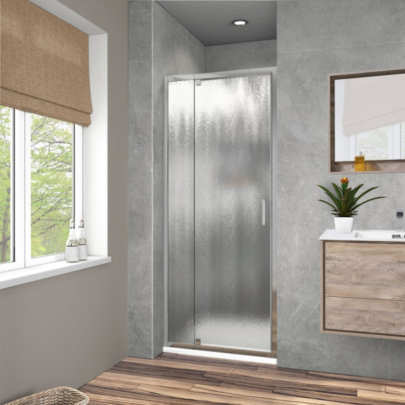 Душевая дверь Vincea Intra 90 VDP-1I8090CH профиль Хром стекло шиншилла