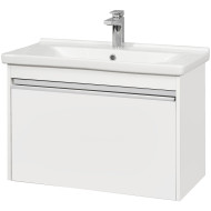 Тумба под раковину Aquaton Капри 80 1A230201KP010 подвесная Белая глянцевая