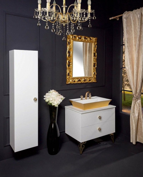 Шкаф пенал Boheme Armadi Art NeoArt 35 834-WH подвесной White Шкаф пенал Boheme Armadi Art NeoArt 35 834-WH подвесной White