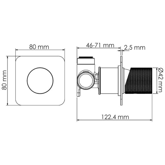 Душевая система WasserKRAFT Paar A8851.338.330 Розовое золото