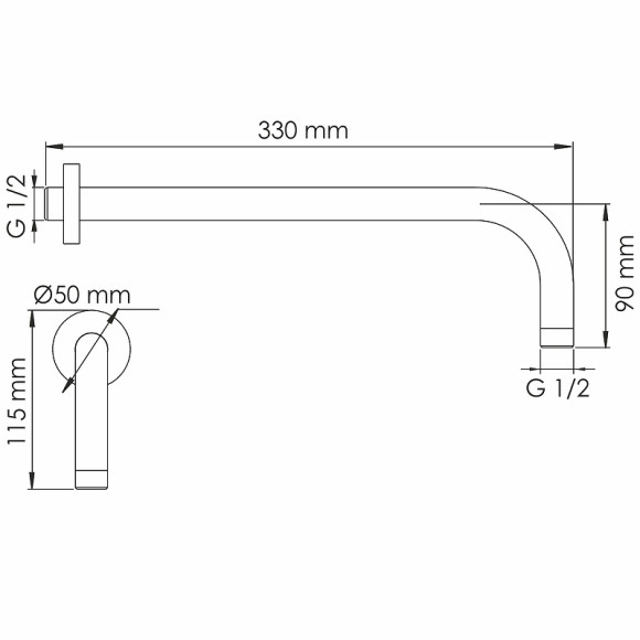 Душевая система WasserKRAFT Paar A8851.338.330 Розовое золото