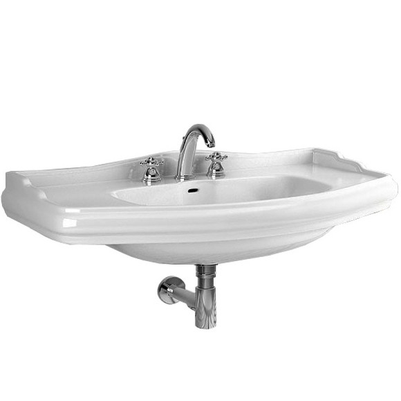 Раковина Kerasan Retro 100 105001*3 Белая