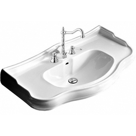 Раковина Kerasan Retro 100 105001*3 Белая