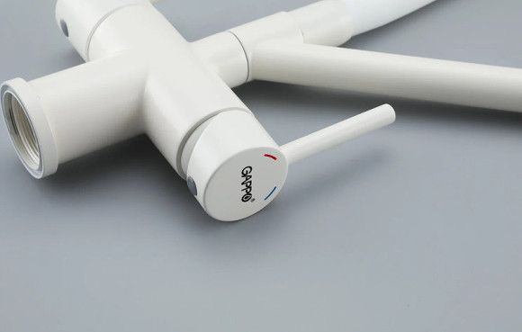 Смеситель для кухни Gappo G4398-88 Белый Смеситель для кухни Gappo G4398-88 Белый