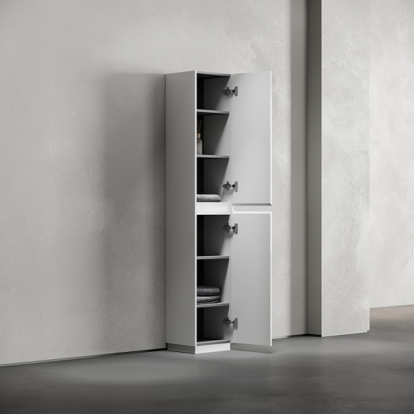 Шкаф пенал Sancos Libra Floor 35 PLB35FW Белый глянец Шкаф пенал Sancos Libra Floor 35 PLB35FW Белый глянец