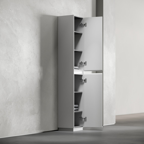 Шкаф пенал Sancos Libra Floor 35 PLB35FW Белый глянец Шкаф пенал Sancos Libra Floor 35 PLB35FW Белый глянец