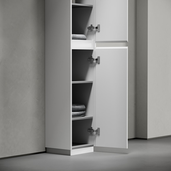 Шкаф пенал Sancos Libra Floor 35 PLB35FW Белый глянец Шкаф пенал Sancos Libra Floor 35 PLB35FW Белый глянец