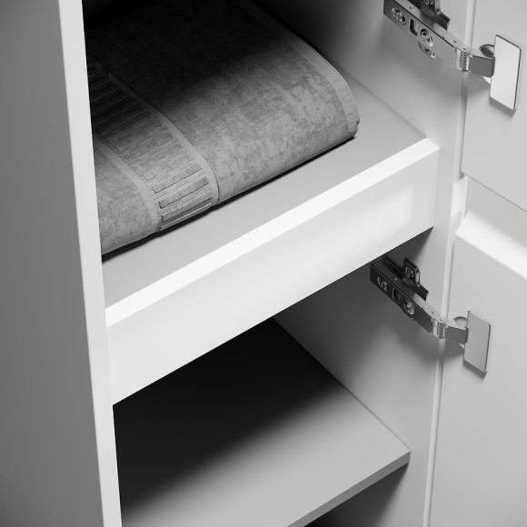 Шкаф пенал Sancos Libra Floor 35 PLB35FW Белый глянец Шкаф пенал Sancos Libra Floor 35 PLB35FW Белый глянец