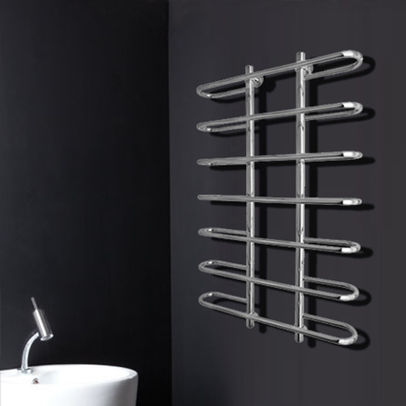 Водяной полотенцесушитель Ника Mix Вираж 60x50 Хром