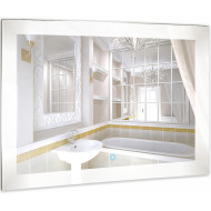 Зеркало Relisan Linda 1200х800 Гл000025074 с подсветкой с сенсорным выключателем Зеркало Relisan Linda 1200х800 Гл000025074 с подсветкой с сенсорным выключателем