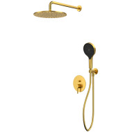 Душевая система Whitecross Y brushed gold YSET04TOPGLB Брашированное золото