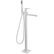 Смеситель для ванны Remer Absolute AU08BO Белый матовый