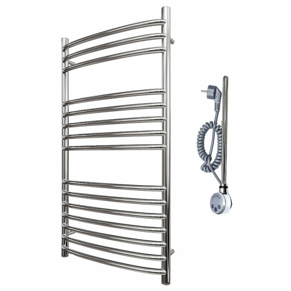 Электрический полотенцесушитель Point Альфа PN05150SE П15 500x1000 левый/правый Хром Электрический полотенцесушитель Point Альфа PN05150SE П15 500x1000 левый/правый Хром