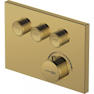 Смеситель для душа WasserKRAFT Sauer 7158 Thermo с термостатом Золото глянцевое