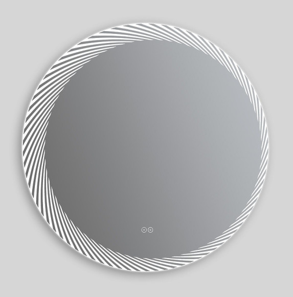 Зеркало Art&Max Sculpture AM-Scu-D770-DS-F-H с подсветкой с сенсорным выключателем Зеркало Art&Max Sculpture AM-Scu-D770-DS-F-H с подсветкой с сенсорным выключателем