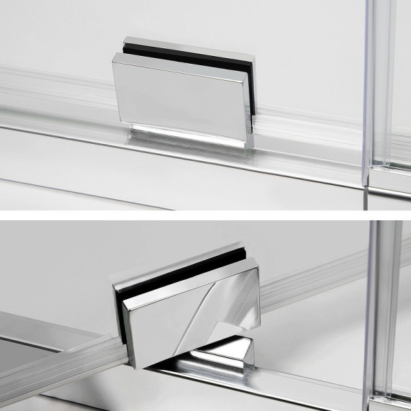 Душевая дверь WasserKRAFT Berkel 90 48P04 профиль Хром стекло прозрачное Душевая дверь WasserKRAFT Berkel 90 48P04 профиль Хром стекло прозрачное