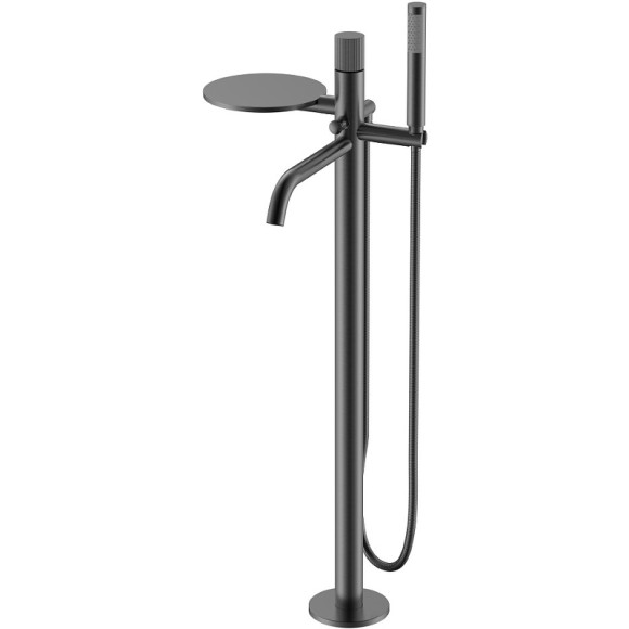 Смеситель для ванны Boheme Stick 129-GM.3 Оружейная сталь