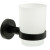 Стакан для зубных щеток Fixsen Comfort Black FX-86006 Черный матовый