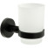 Стакан для зубных щеток Fixsen Comfort Black FX-86006 Черный матовый