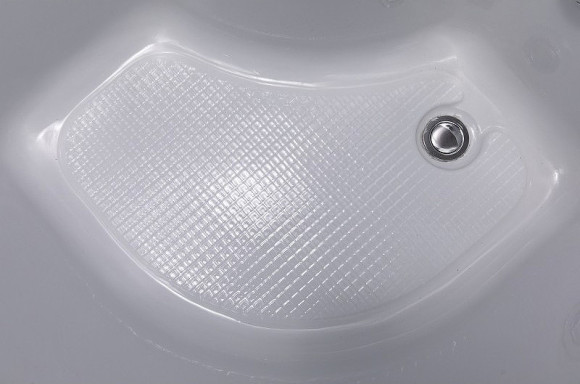 Душевой уголок Esbano ESR-8020 90x90 ESUGR8020 профиль Хром стекло рифленое