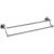 Полотенцедержатель Azario Nessy AZ-73102 двойной Хром