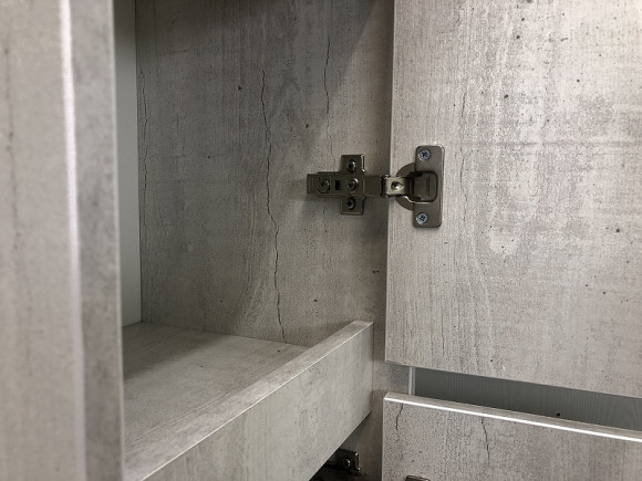 Шкаф пенал Comforty Бремен 35 00004142376 подвесной Дуб белый