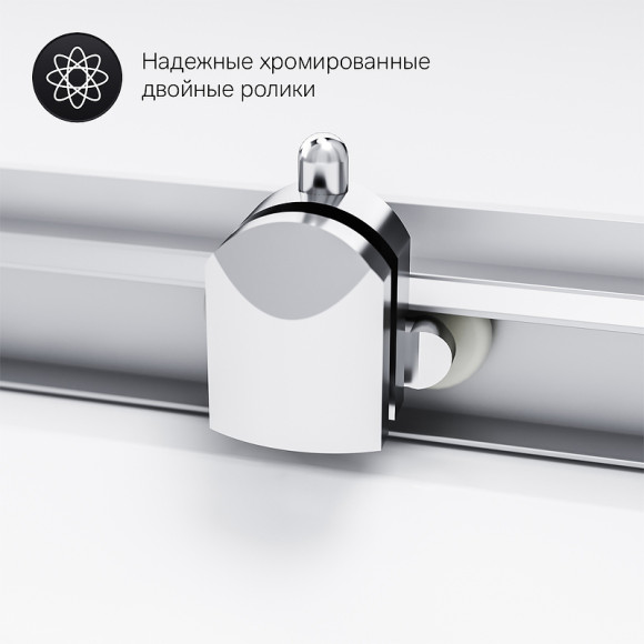 Душевой уголок AM.PM Gem 120x80 W90G-404-120280-MT профиль Хром матовый стекло прозрачное Душевой уголок AM.PM Gem 120x80 W90G-404-120280-MT профиль Хром матовый стекло прозрачное