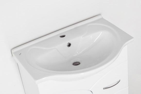 Тумба под раковину Style Line Эко Стандарт 22 Байкал 65 Белый глянец Тумба под раковину Style Line Эко Стандарт 22 Байкал 65 Белый глянец