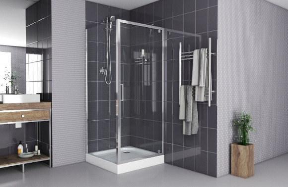 Душевой уголок Bravat Drop 90x90 BS090.2110A профиль Хром стекло прозрачное Душевой уголок Bravat Drop 90x90 BS090.2110A профиль Хром стекло прозрачное