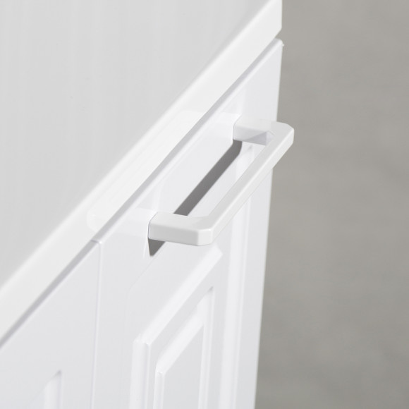 Тумба под раковину Style Line Альба 90 L Люкс Plus ЛС-000010052 Белая Тумба под раковину Style Line Альба 90 L Люкс Plus ЛС-000010052 Белая