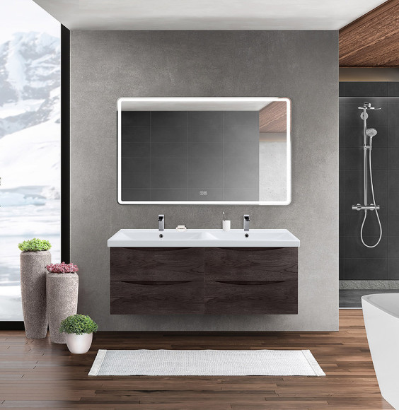 Тумба под раковину BelBagno Marino-Cer 120 MARINO-CER-1200-4C-SO-2-RNG-P подвесная Rovere Nature Grigio