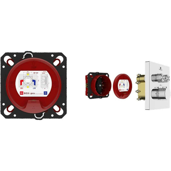 Смеситель для душа Vincea VSCV-321T-MCH с термостатом Хром Смеситель для душа Vincea VSCV-321T-MCH с термостатом Хром