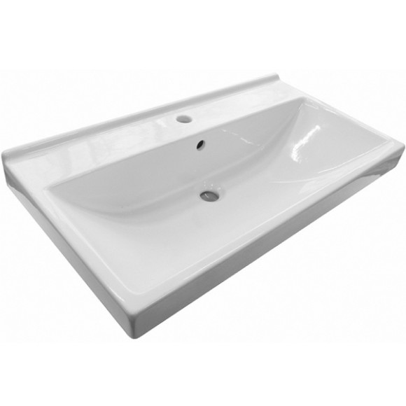 Тумба с раковиной Comforty Осло 80Н 00-00012959 Бетон светлый