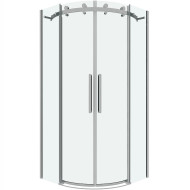 Душевой уголок Grossman Classic 100х100 301.K33.04.1010.10.00 профиль Хром стекло прозрачное