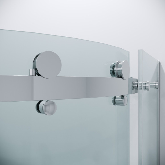 Душевой уголок Grossman Classic 100х100 301.K33.04.1010.10.00 профиль Хром стекло прозрачное