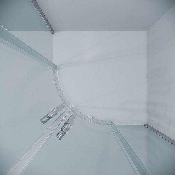 Душевой уголок Grossman Classic 100х100 301.K33.04.1010.10.00 профиль Хром стекло прозрачное