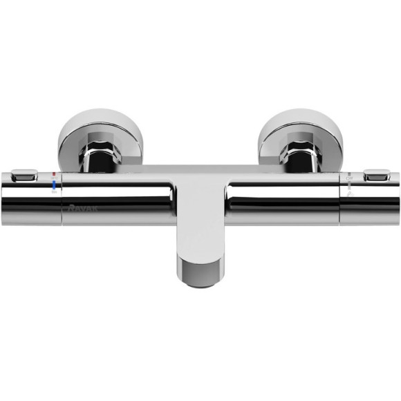 Смеситель для ванны Ravak Termo 300 TE 023.00/150 X070097 с термостатом Хром Смеситель для ванны Ravak Termo 300 TE 023.00/150 X070097 с термостатом Хром