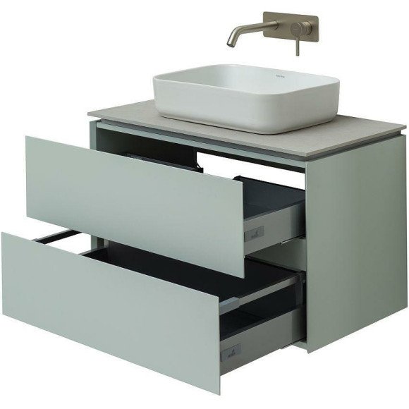 Тумба под раковину Allen Brau Infinity 85 1.21001.PWM подвесная Папирус матовый Тумба под раковину Allen Brau Infinity 85 1.21001.PWM подвесная Папирус матовый
