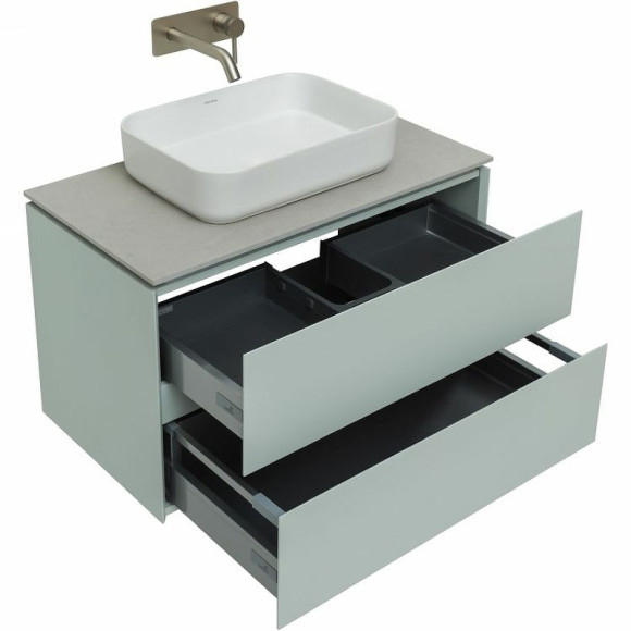 Тумба под раковину Allen Brau Infinity 85 1.21001.PWM подвесная Папирус матовый Тумба под раковину Allen Brau Infinity 85 1.21001.PWM подвесная Папирус матовый