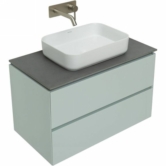 Тумба под раковину Allen Brau Infinity 85 1.21001.PWM подвесная Папирус матовый Тумба под раковину Allen Brau Infinity 85 1.21001.PWM подвесная Папирус матовый