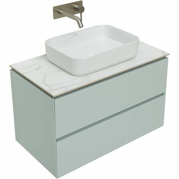 Тумба под раковину Allen Brau Infinity 85 1.21001.PWM подвесная Папирус матовый Тумба под раковину Allen Brau Infinity 85 1.21001.PWM подвесная Папирус матовый