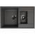 Кухонная мойка Ulgran Quartz Prima 780 1,5 K-09 Асфальт