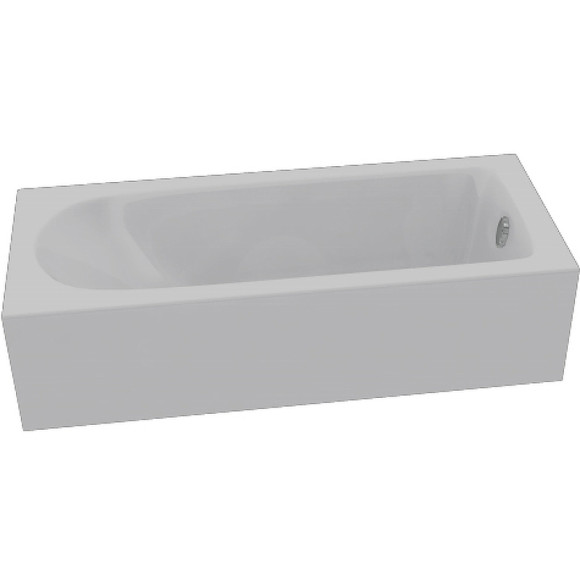 Акриловая ванна C-Bath Geba 180x75 CBQ009002 без гидромассажа Акриловая ванна C-Bath Geba 180x75 CBQ009002 без гидромассажа